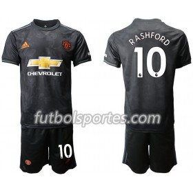 Camisetas Niños Manchester United Rashford 10 Tercera Equipacion 2019/2020